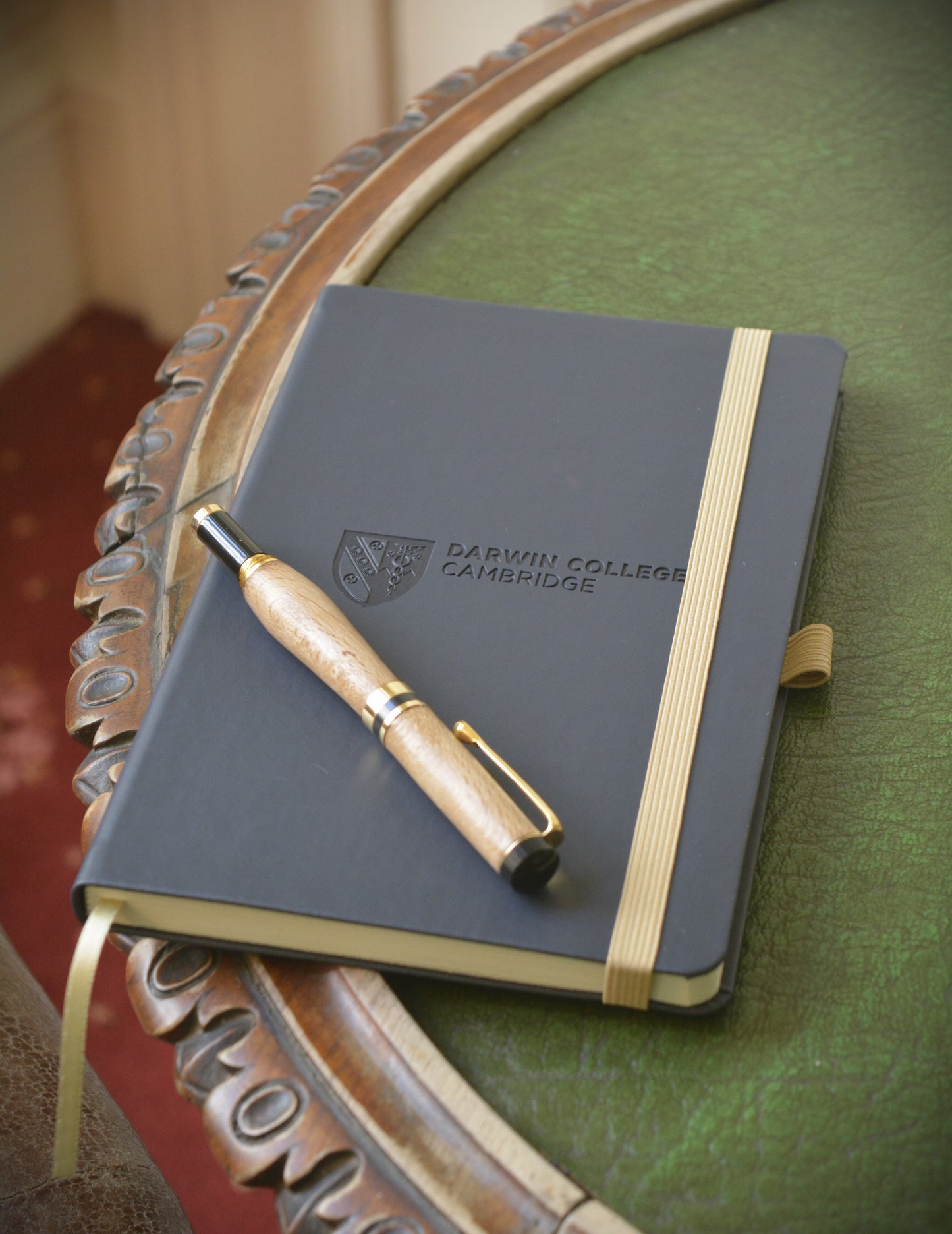 Darwin College Embossed Notebook