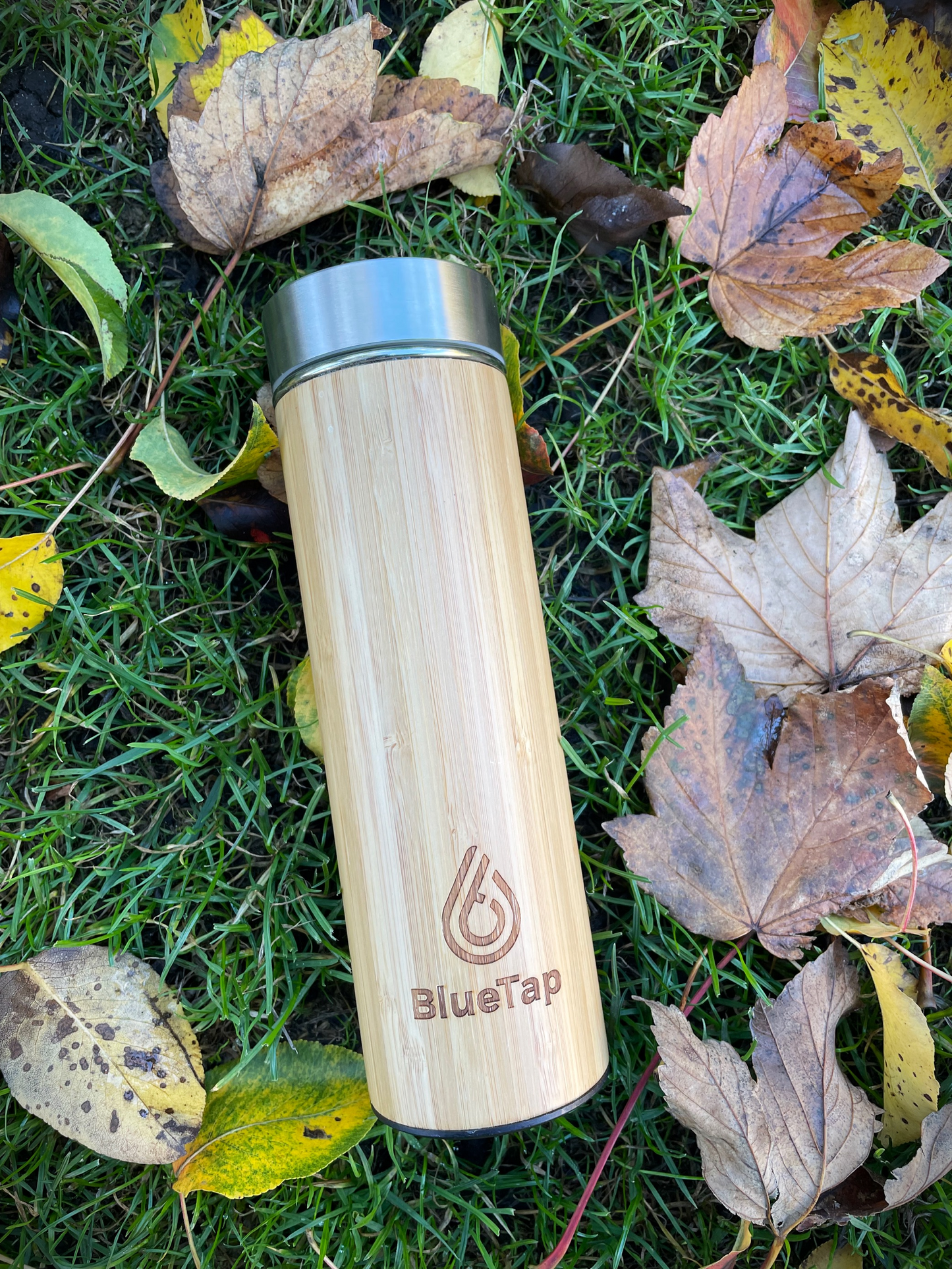 Darwin BlueTap Bamboo Waterbottle