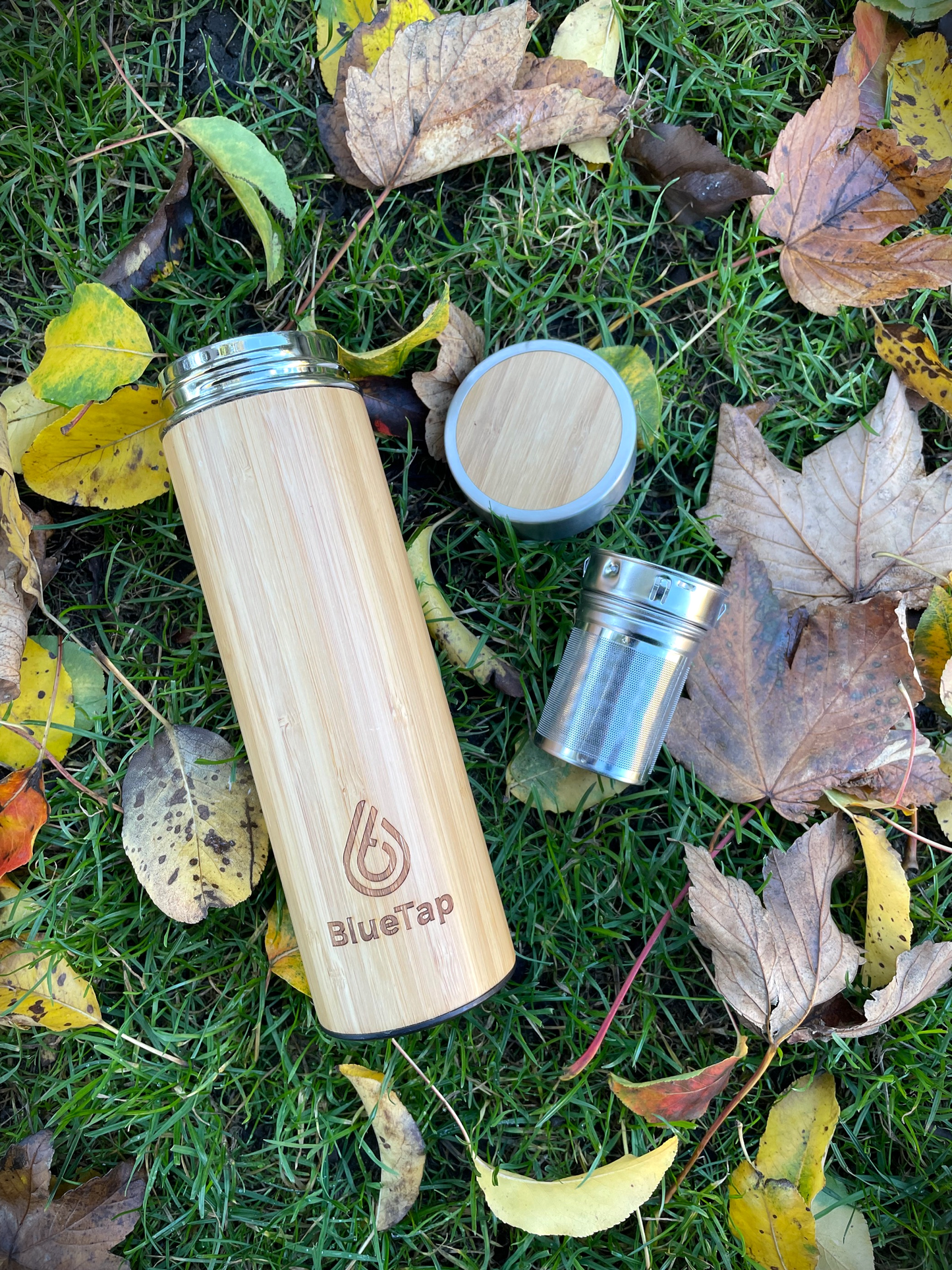 Darwin BlueTap Bamboo Waterbottle