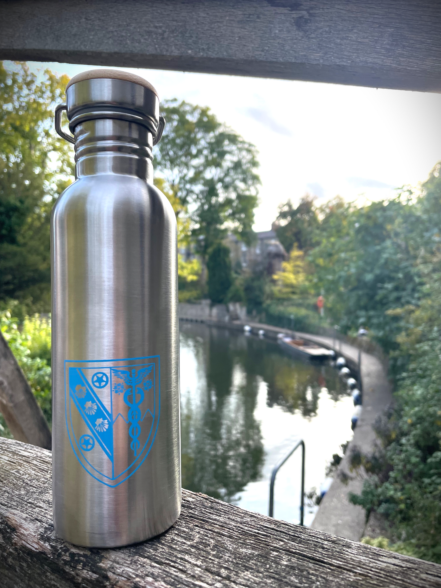 Darwin College Metal Waterbottle