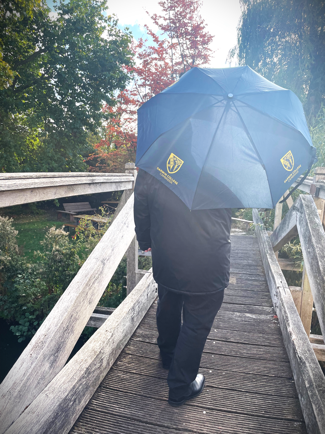 Darwin College Logo Umbrella