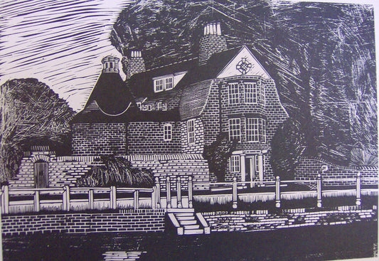 The Malting House Print Drawing